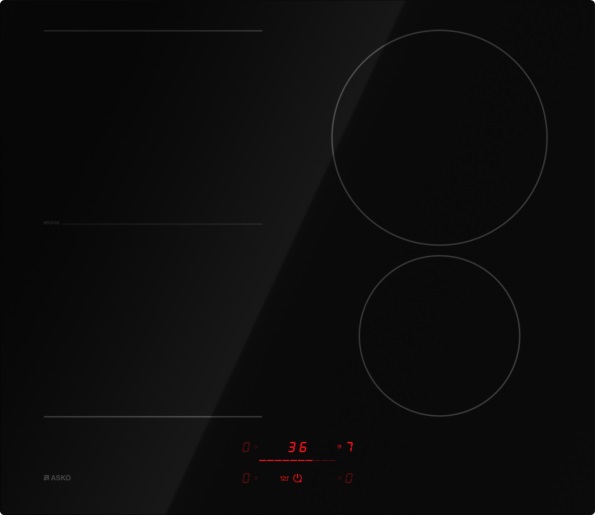 Варочная индукционная панель Asko HI2642FBG1 RU, черная